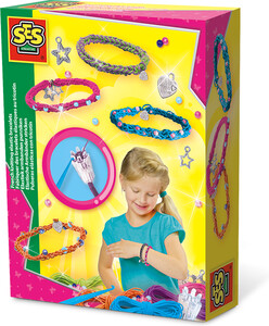 SES creative Fabriquer des bracelets élastiques au tricotin (fr/en) 8710341146689