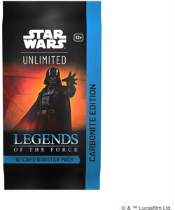 Fantasy Flight Games Star Wars Unlimited - Legends of the Force - Carbonite Edition Booster (unite) (en) 841333129965