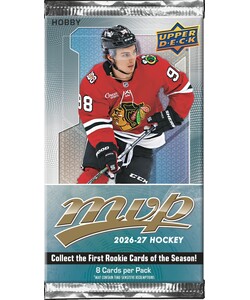 Upper Deck Upper Deck MVP Hockey 26/27 Hobby booster (unité) (8/20/20) 053334610728