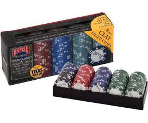 Bicycle Jetons de poker premium argine 8g 073854010716