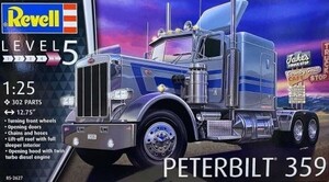 Revell Modèle à coller Peterbilt 359 truck 1/25 031445026270
