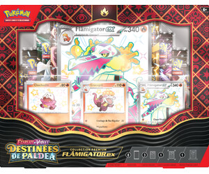 Pokémon Pokémon Scarlet & Violet Paldean Fates - Flamigator EX premium collection (francais) *