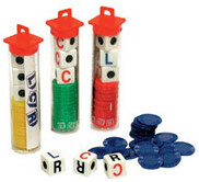 Koplow Games Jeu LCR (fr/en) tube, jeu de dés (Left Center Right) (unité) (varié) 766631000023