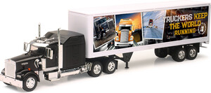 New-Ray Toys Kenworth w/dry van trailer 1:32 093577134438