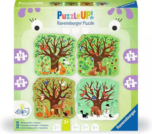 Ravensburger casse-tête Casse-tête 12-16-20-24 Up! 3 ans Quatre saisons 4005555040026