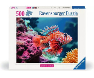 Ravensburger casse-tête Casse-tête 500 Highlight Poisson lion 4005555013341