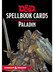 Wizards of the Coast Donjons et dragons 5e DnD 5e (en) Spellbook Cards Paladin (D&D) 9780786966493