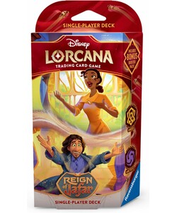 Lorcana Disney lorcana (en) Reign of jafar - Starter Deck - Tiana & Bruno - Amber & Amethyst 4050368984906
