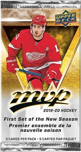 Upper Deck Upper Deck MVP Hockey 19/20 Retail Booster (5/36/20) 053334920032