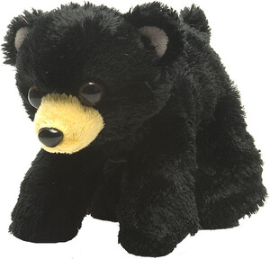 Wild Republic Hug'ems mini - Hug'ems - Ours noir peluche 7" 092389162271