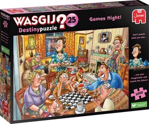 Jumbo Casse-tête 1000 Wasgij Destiny #25 Soirée de jeux 8710126000151