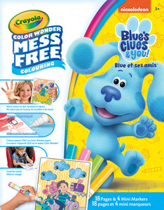 Crayola Color Wonder Pages & Mini marqueurs - Blue et ses amis 063652386403