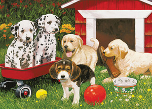 Ravensburger Casse-tête 60 entre amis chiens 4005556095261