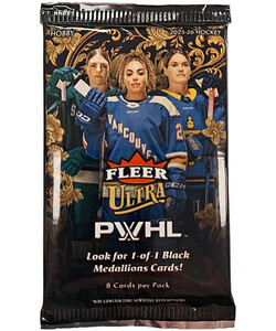 Upper Deck Upper Deck FLEER Ultra PWHL hockey 25/26 Hobby Booster (unit) 053334133067