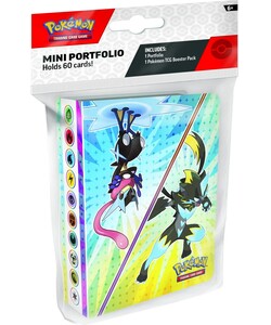 Pokémon Pokemon Mini Portfolio + 1 booster Pitch Black 196214159297