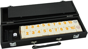 Mind Matters Toys Rummy numérique avec mallette, tuiles style poker 067233260007