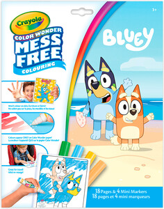 Crayola Color Wonder Pages & Mini Marqueurs - Bluey 063652389602