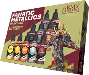 The Army Painter Warpaints fanatic metallics - paint set 5713799806900