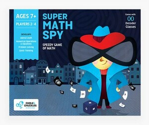 Chalk & Chuckles Espion super math (fr/en) 8906045560047