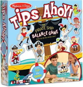 Melissa & Doug Tips Ahoy (fr/en) jeu d'équilibre Melissa & Doug 9453 000772194532