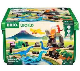 Brio Train Brio Train en bois ensemble de luxe dinosaures 36104 7312350361049
