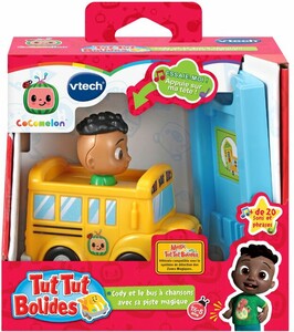 VTech CoComelon™ Go! Go! Smart Wheels® Cody’s School Bus & Track (fr) 3417765580055