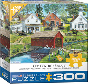 Eurographics Casse-tête 300 XL Old Covered Bridge 628136353830