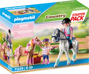 Playmobil Playmobil 71259 Starter Pack Cavaliers et chevaux 4008789712592