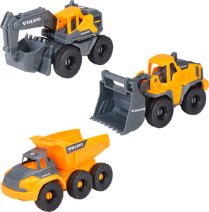 Dickie Toys dickie - jeu de construction 3 véhicules 4006333087387
