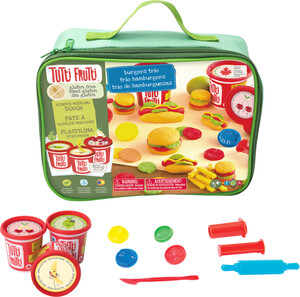 Tutti Frutti Pâte à modeler sac à lunch Trio hamburgers sans gluten (fr/en) 061404277023