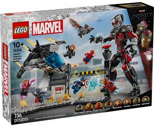 LEGO LEGO 76314 Captain America: Civil War Action Battle 673419406345