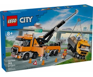 LEGO LEGO 60467 Le remorqueur avec grue pour poids lourd 673419403702