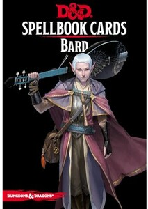 Wizards of the Coast Donjons et dragons 5e DnD 5e (en) Spellbook Cards Bard (D&D) 9420020235021