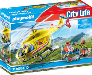 Playmobil Playmobil 71203 Helicoptere de secours 4008789712035