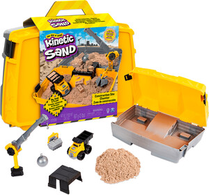 Kinetic Sand kinetic sand - coffret bac à sable pliable chantier 20778988134300
