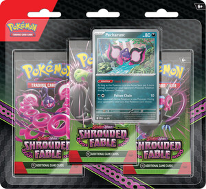 Pokémon Pokemon Scarlet & Violet Shrouded Fable - 3pk Blister Pecharunt 820650859991