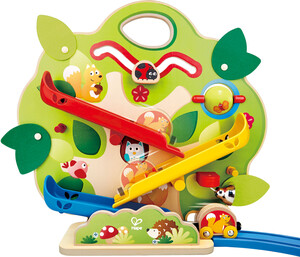 Hape Chemin de fer écureuil en bois 39x37x11cm 6943478021778