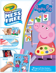 Crayola Color Wonder Pages et Mini marqueurs - Peppa Pig 063652386304