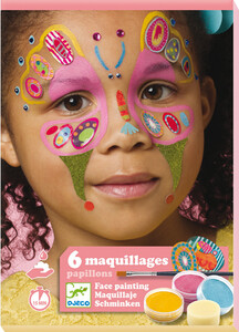 Djeco Coffret de maquillage papillon (fr-en) 3070900092068