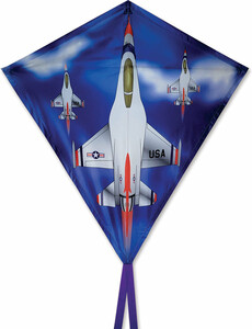 Premier Kites Cerf-volant monocorde Losange 30" Avion Jet 630104152864