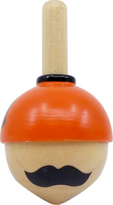 Svoora Toupie de bois en forme de chapeau "Le grec" 5208006130096