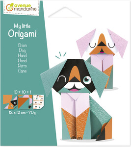 Avenue Mandarine Origami, mon petit chien 3609510575090