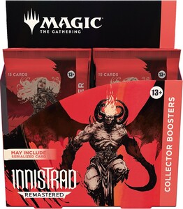 Wizards of the Coast MTG Innistrad remastered - Collector Booster Box 195166270012