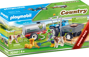Playmobil Playmobil 70367 Agriculteur avec faucheuse et citerne (juin 2021) 4008789703675
