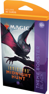 Wizards of the Coast MTG Innistrad Midnight Hunt Theme Booster black *