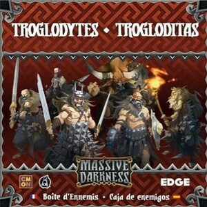 CMON Massive darkness (fr) Ext boite d'ennemis - troglodytes 8435407619104