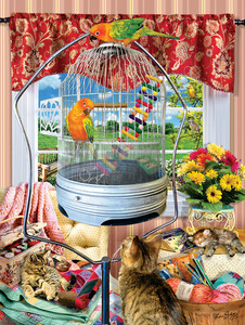 SunsOut Casse-tête 1000 Cage à oiseaux (Bird Cage) SunsOut 35072 796780350724