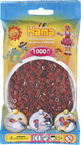 Hama Hama Midi 1000 perles rouge bordeaux 207-30 028178207304