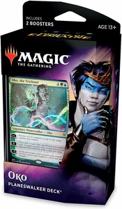 Wizards of the Coast MTG Throne of Eldraine Planeswalker Deck Oko, The Trickster 630509894024