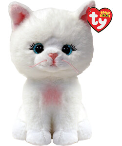 Ty Beanie Babies - AMELIA - Chat blanc 008421373772